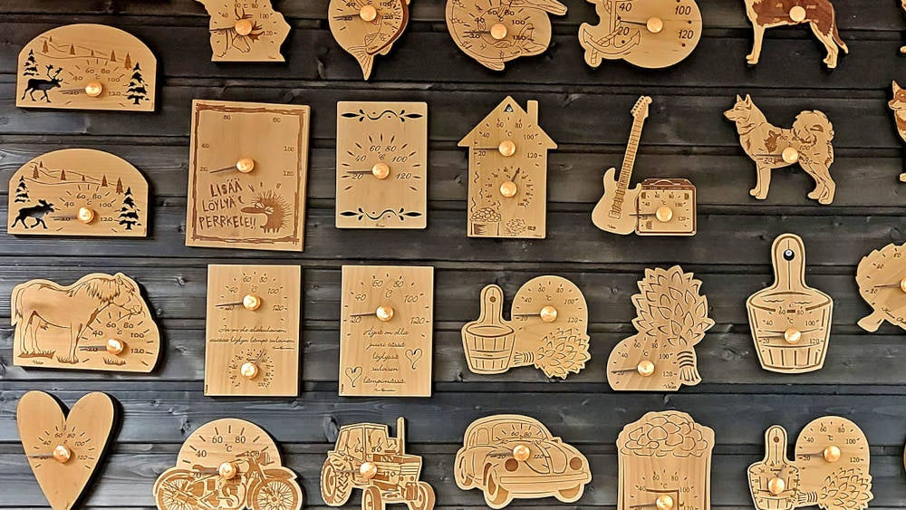 Instruments de mesure pour sauna