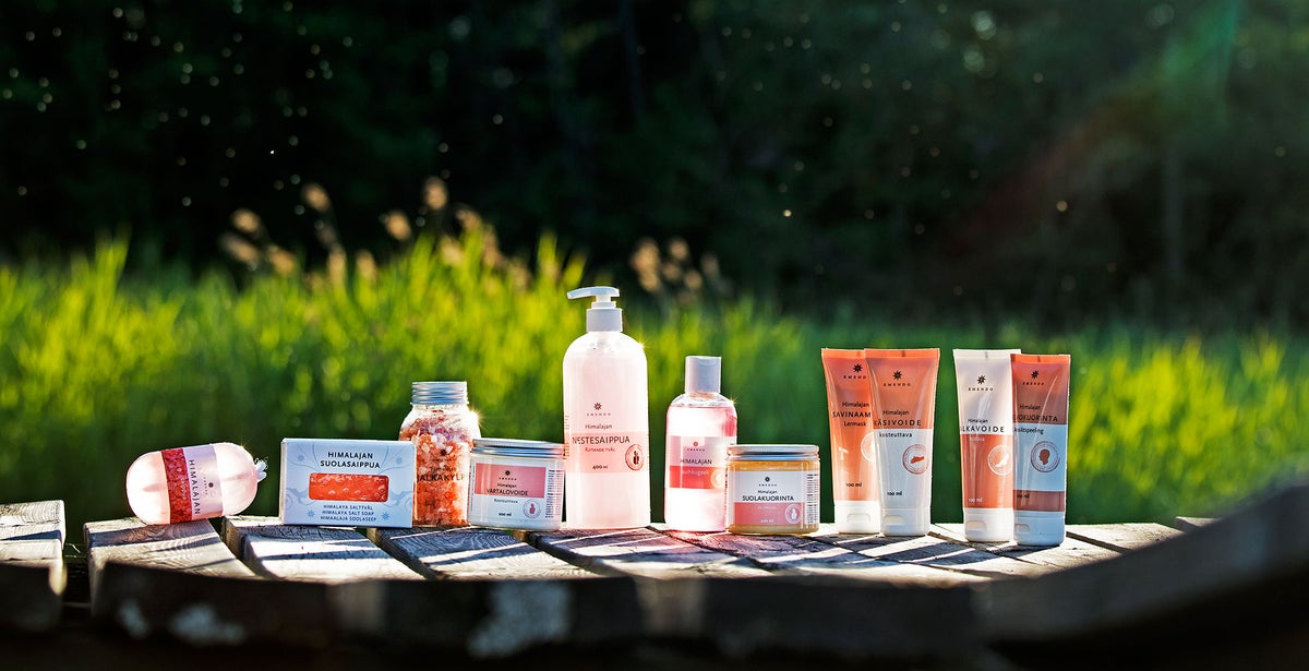 Cosmétiques pour le sauna