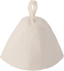 4Living bonnet de sauna en feutre.