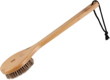 Brosse de bain Rento avec manche en bambou et poils naturels