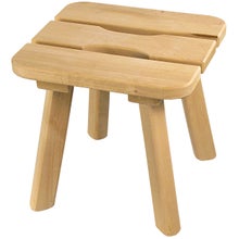 Tabouret de sauna Pinetta, aulne noir