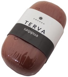 Savon solide au goudron Emendo 100 g en emballage.