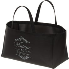 Riihi Vintage XL noir sac &agrave; b&ucirc;ches / sac r&eacute;utilisable.