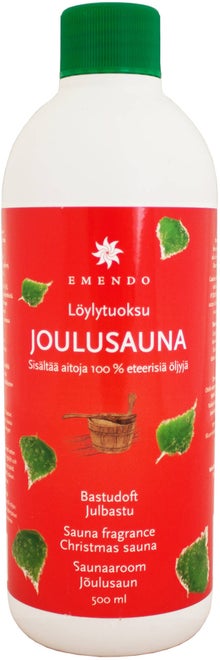 Parfum pour le sauna Sauna de No&euml;l 500 ml Emendo.