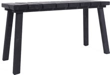Banc de sauna noir Pinetta Ratia Laituri.