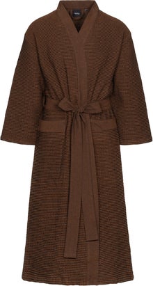 Peignoir Rento Kenno marron fonc&eacute;.
