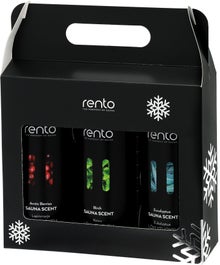 Rento coffret cadeau de parfums pour le sauna 3 x 400 ml