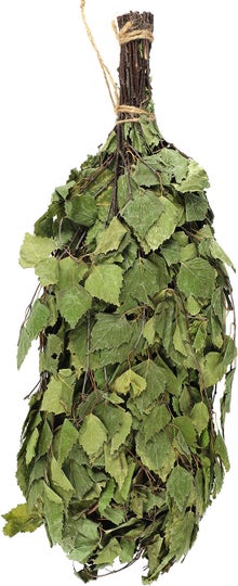 Rento fouet de sauna en bouleau traditionnel.