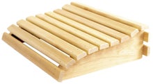 Pinetta appuie-t&ecirc;te de sauna en aulne.