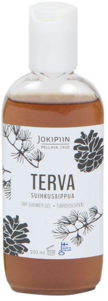 Savon de douche Jokipiin Pellava, Goudron.