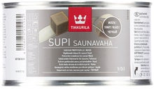 Tikkurila Supi cire pour sauna noire dans un pot de 0,333 l.