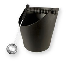 Aarikka Nuppu lot de seau et louche de sauna, noir