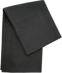Emendo &ndash; Serviette pour banc de sauna 50 x 150 cm, gaufre gris fonc&eacute;