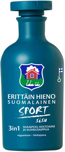 Eritt&auml;in Hieno Suomalainen 3-in-1 Sport Sisu Shampooing 300 ml