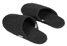 Luhta Home Pellava Chaussons, noir