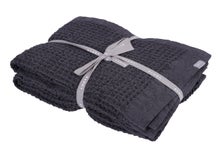 Luhta Home Pellava Set de serviettes 50 x 70 cm, noir (2 pcs)