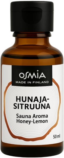 Osmia parfum pour le sauna Miel-Citron en flacon de 50 ml.