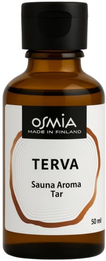 Osmia parfum pour le sauna Goudron en flacon de 50 ml.
