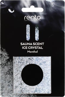 Parfum pour le sauna Rento menthol cristal, sachet.