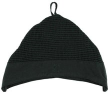 Bonnet de sauna Rento Kenno vert fonc&eacute; de face.