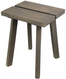 Pinetta tabouret de sauna gris 35 x 28 cm.