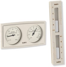 SAWO thermom&egrave;tre, hygrom&egrave;tre + sablier, tremble