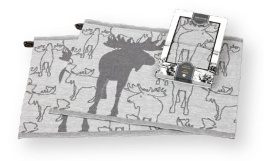 Jokipiin Pellava coffret cadeau 2 x serviette pour banc de sauna &Eacute;cho